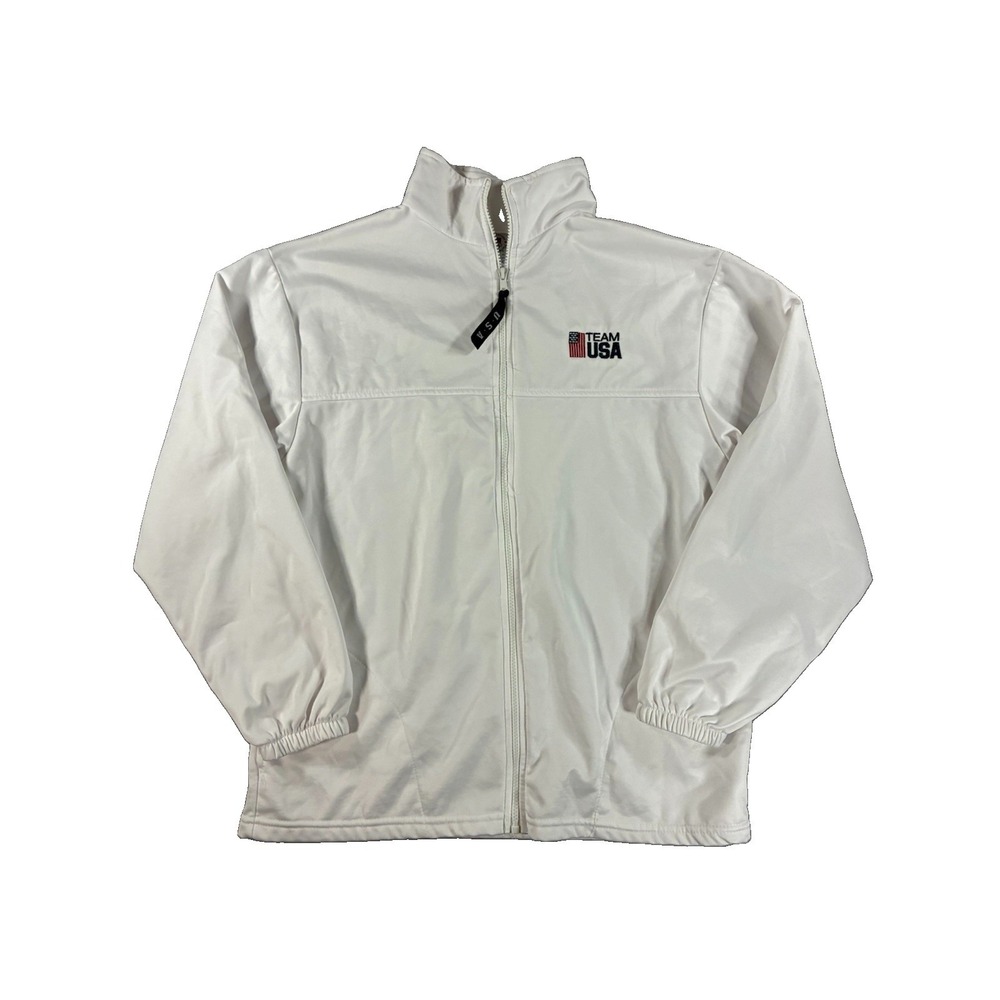 NWOT USA Olympic 1/4 Zip Lightweight Pullover. Made In USA. Women's Size Large.